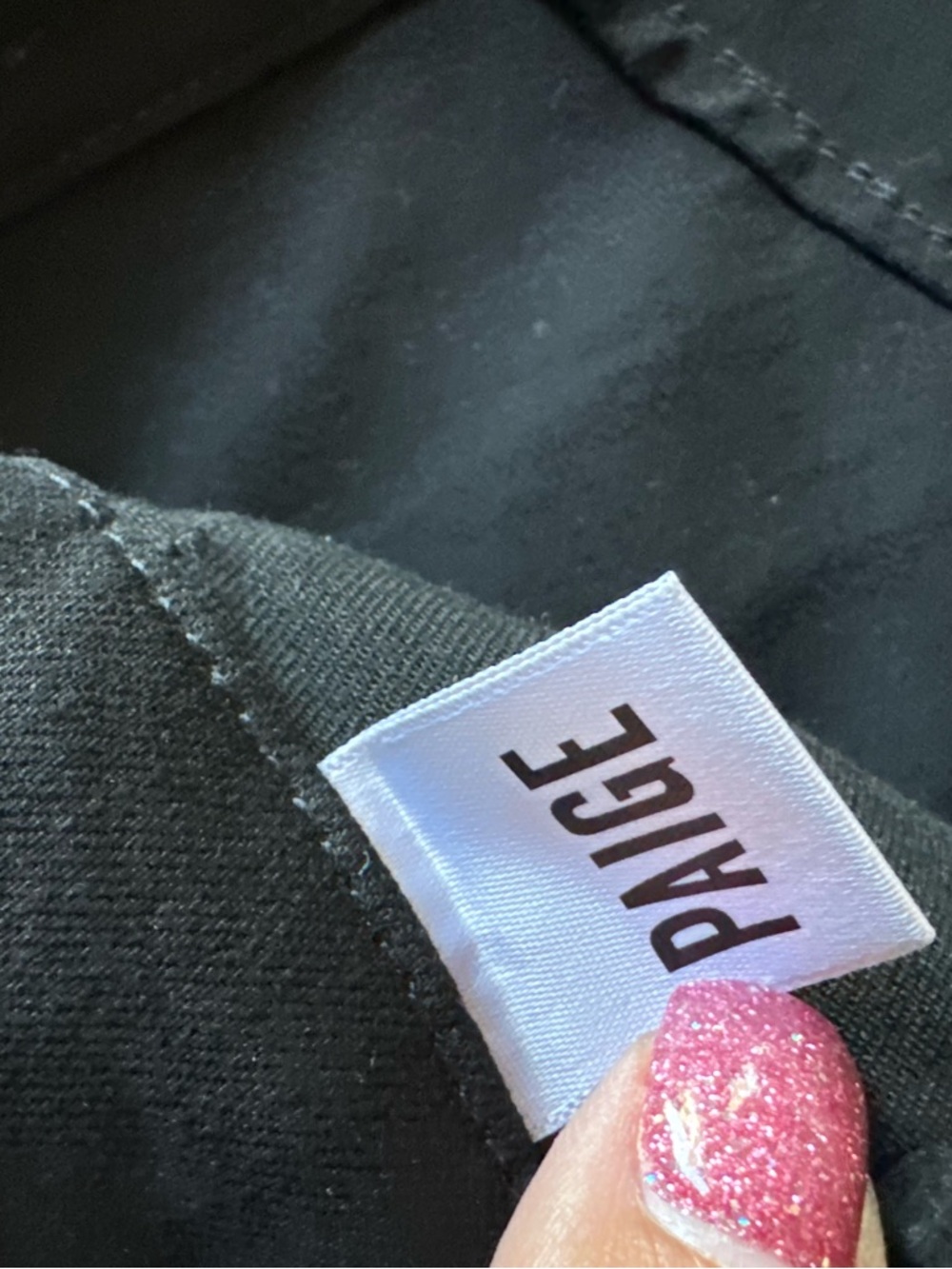 PAIGE Black Mayslie Jogger Size 28 - Picture 13 of 13